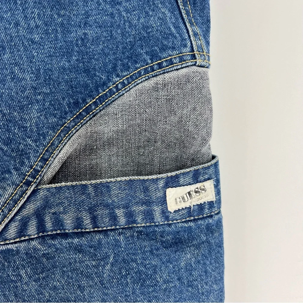 Vintage 80s Guess by Marciano Women’s Size 27 Blue Denim Jeans EUC - Picture 9 of 9